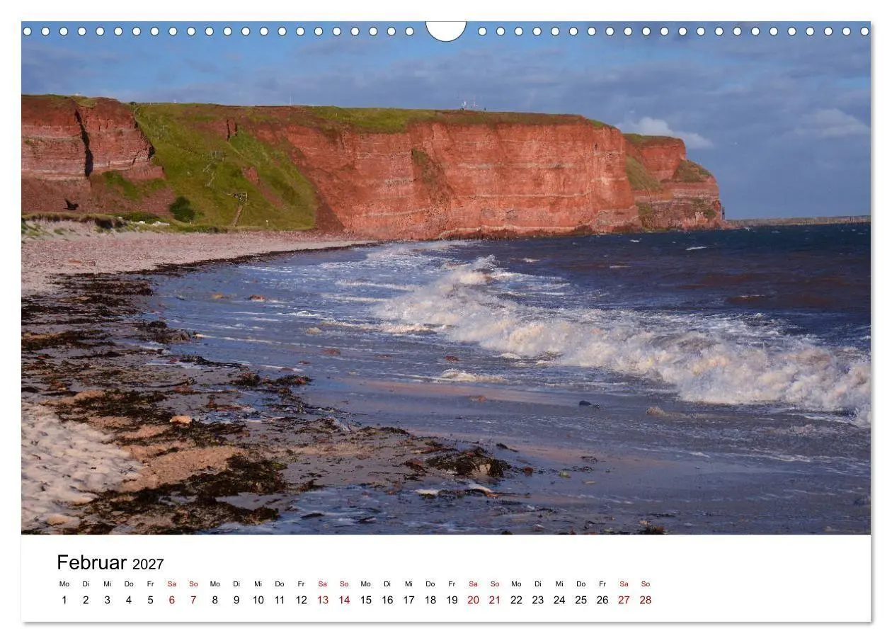 Bild: 9783569803350 | Mitreisekalender 2027 Helgoland (Wandkalender 2027 DIN A3 quer),...