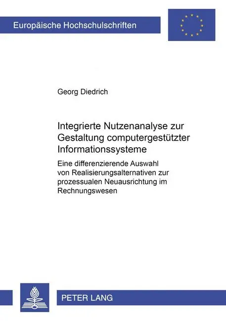 Cover: 9783631553350 | Integrierte Nutzenanalyse zur Gestaltung computergestützter...