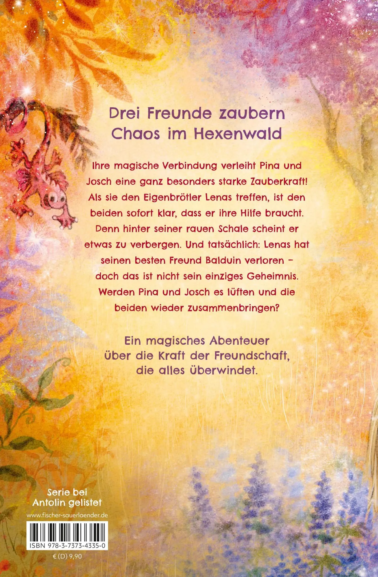 Rückseite: 9783737343350 | Pina Ponyhexe - Der verlorene Fuchs | Marlene Jablonski | Buch | 2025