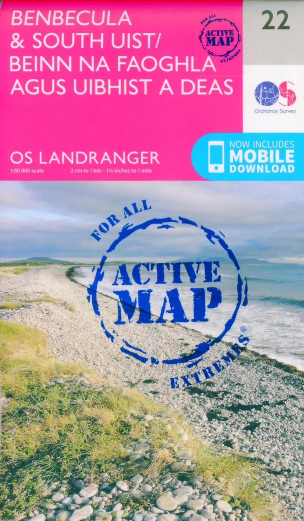 Cover: 9780319473450 | Benbecula &amp; South Uist | Ordnance Survey | (Land-)Karte | Englisch