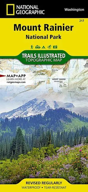 Cover: 9781566953450 | Mount Rainier National Park Map | National Geographic Maps | Englisch