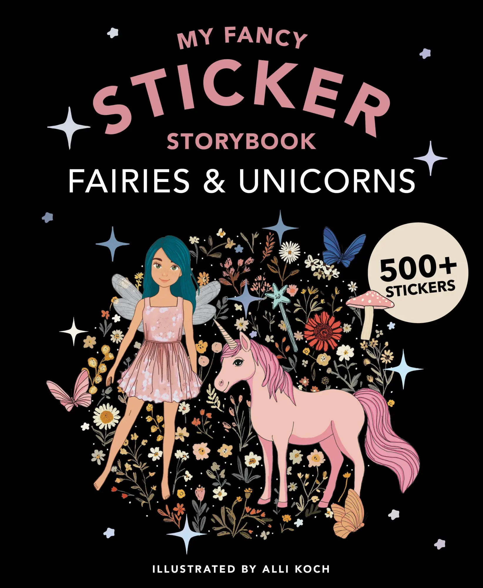 Cover: 9781963183450 | My Fancy Sticker Storybook: Fairies and Unicorns | Alli Koch | Buch