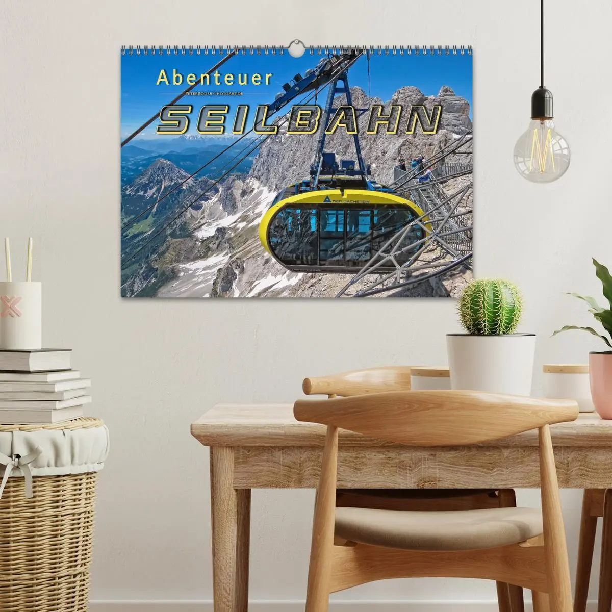 Bild: 9783457853450 | Abenteuer Seilbahn (Wandkalender 2026 DIN A3 quer), CALVENDO...
