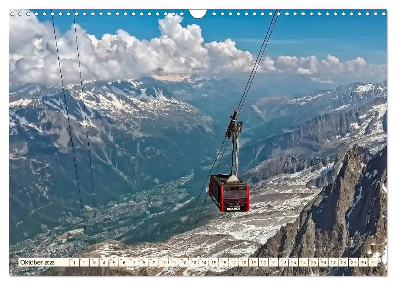 Bild: 9783457853450 | Abenteuer Seilbahn (Wandkalender 2026 DIN A3 quer), CALVENDO...