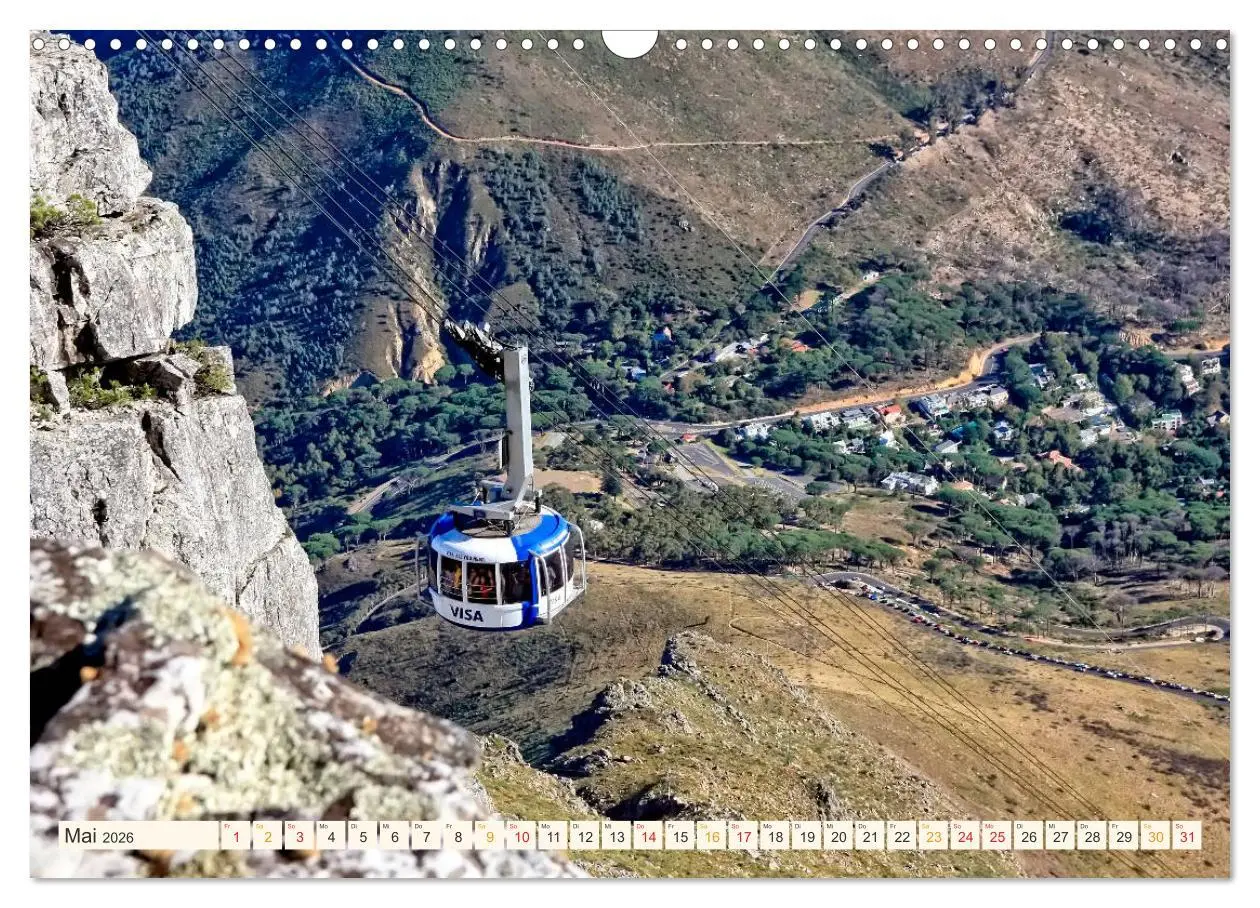 Bild: 9783457853450 | Abenteuer Seilbahn (Wandkalender 2026 DIN A3 quer), CALVENDO...