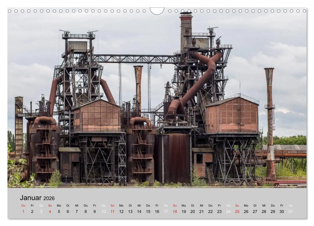 Bild: 9783516013450 | Ruhrgebiets-Impressionen 2026 (Wandkalender 2026 DIN A3 quer),...