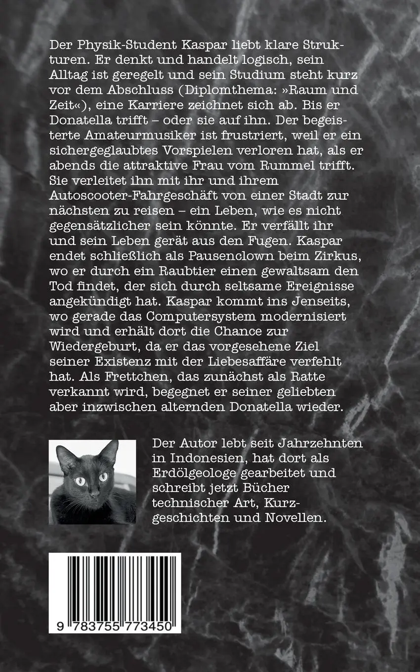 Rückseite: 9783755773450 | Donatella und ihre Ratte | Kaspar Eduard Schech | Taschenbuch | 200 S.