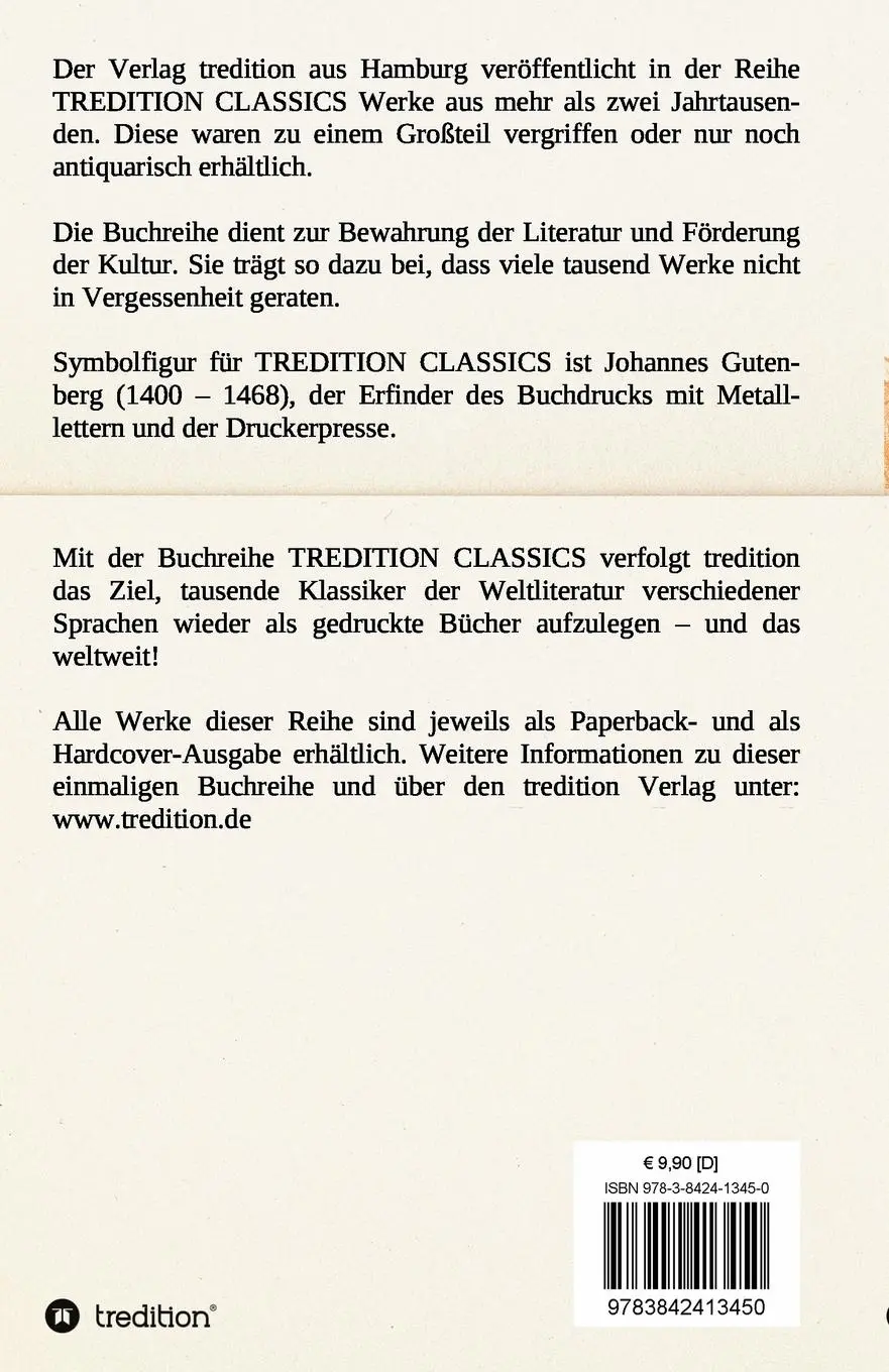 Rückseite: 9783842413450 | Kinkerlitzchen | Allerlei Scherze | Heinrich Seidel | Taschenbuch