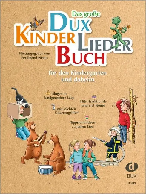 Cover: 9783868493450 | Das große DUX-Kinderliederbuch | Für den Kindergarten und daheim