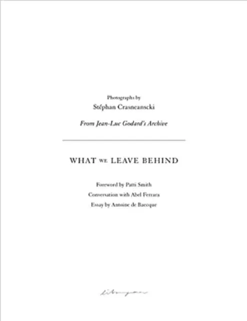 Cover: 9789188113450 | What We Leave Behind | Stephan Crasneanscki | Buch | Gebunden | 2021