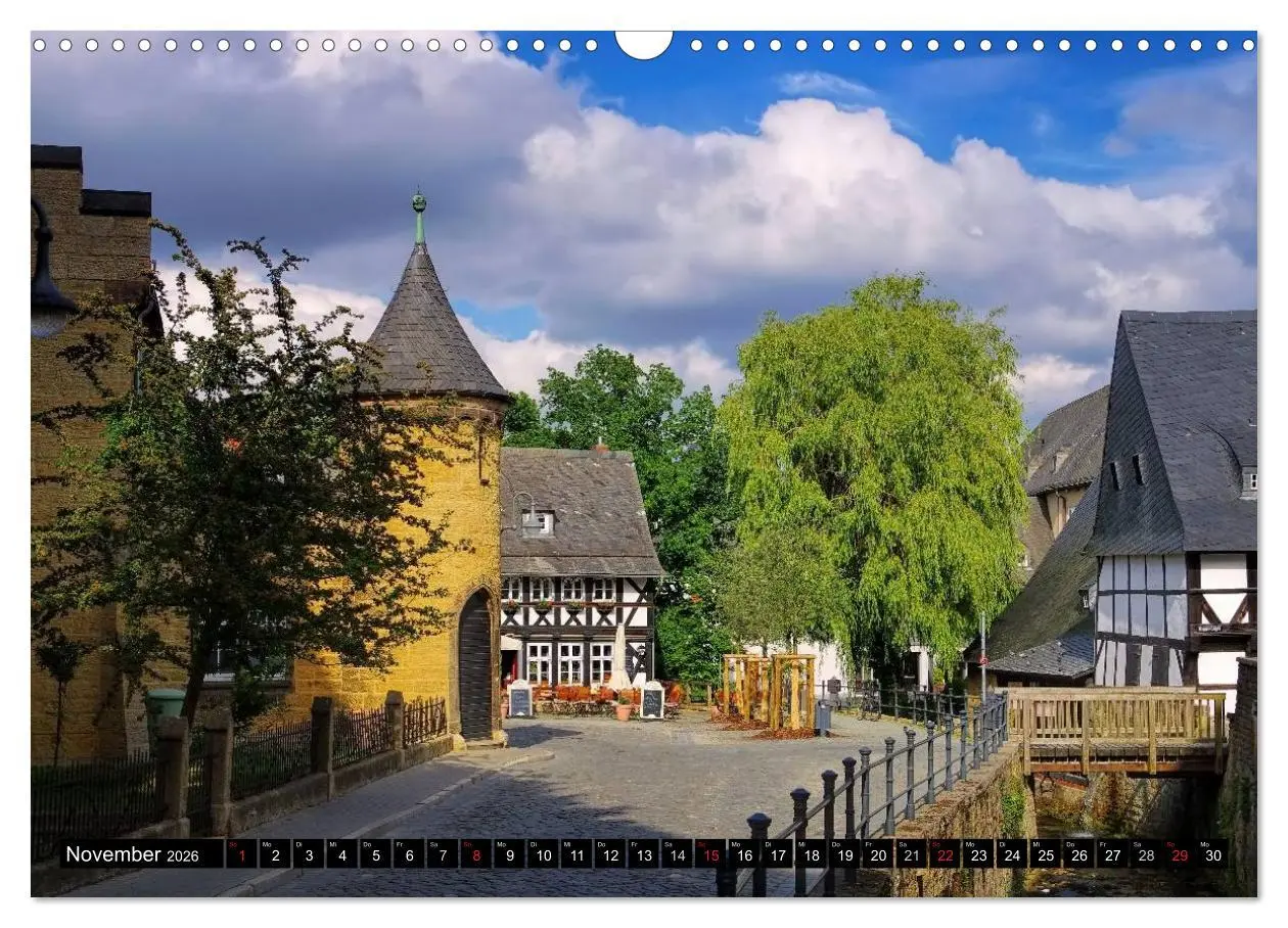 Bild: 9783516003550 | Goslar - Hanse- und Kaiserstadt im Harz (Wandkalender 2026 DIN A3...