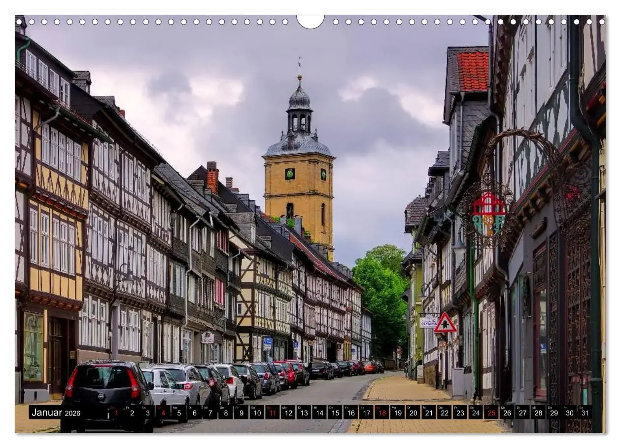 Bild: 9783516003550 | Goslar - Hanse- und Kaiserstadt im Harz (Wandkalender 2026 DIN A3...