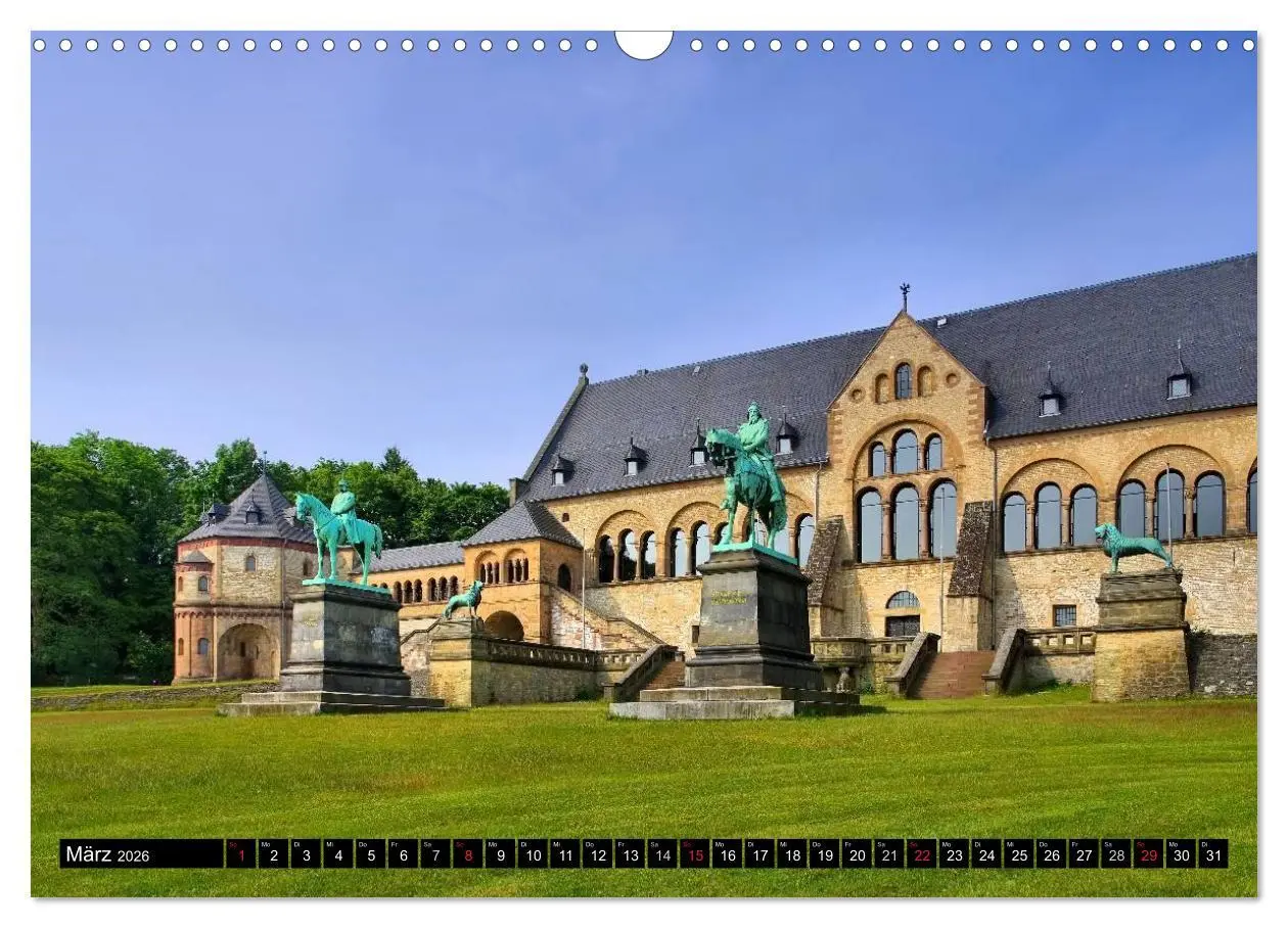 Bild: 9783516003550 | Goslar - Hanse- und Kaiserstadt im Harz (Wandkalender 2026 DIN A3...