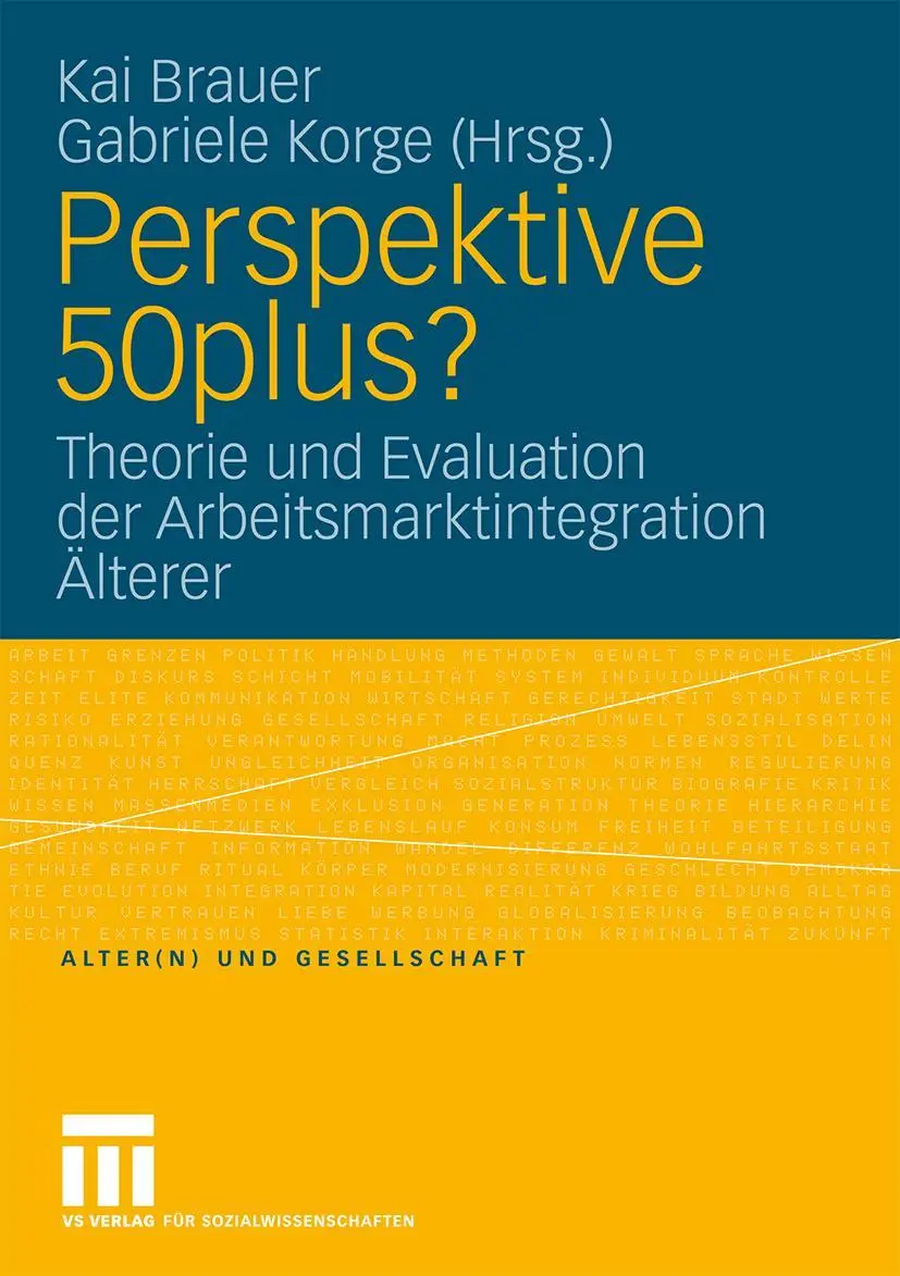 Cover: 9783531163550 | Perspektive 50plus? | Kai Brauer (u. a.) | Taschenbuch | vii | Deutsch