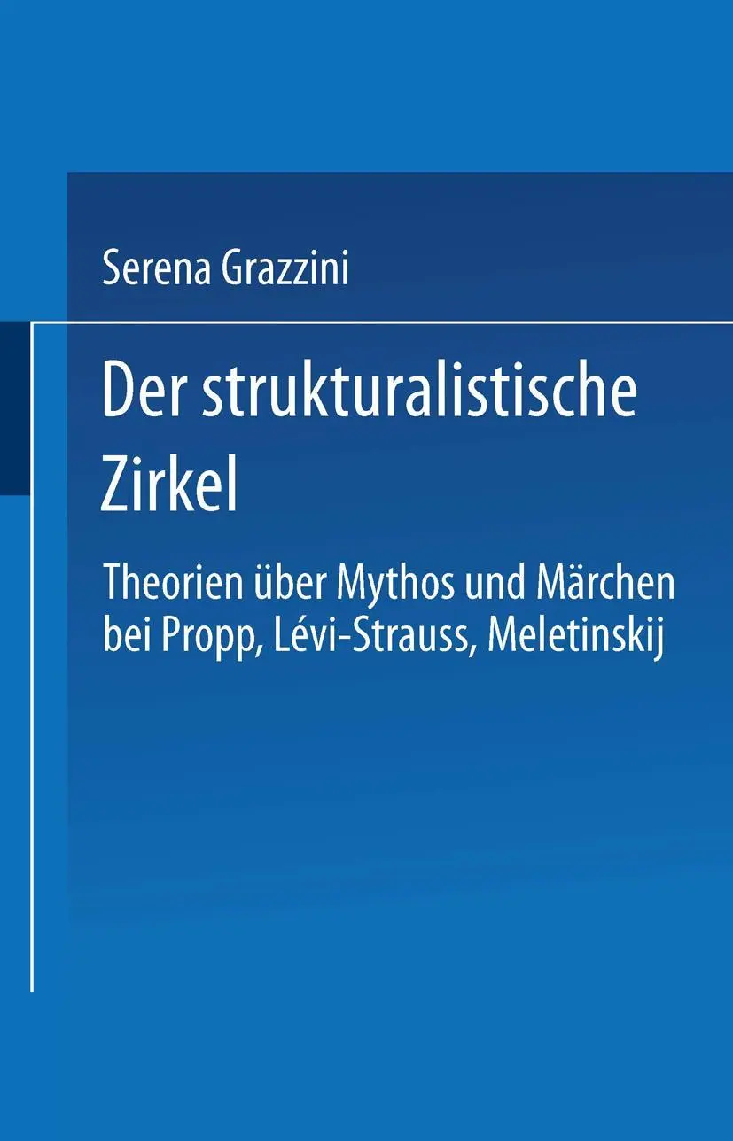 Cover: 9783824443550 | Der strukturalistische Zirkel | Serena Grazzini | Taschenbuch | ix