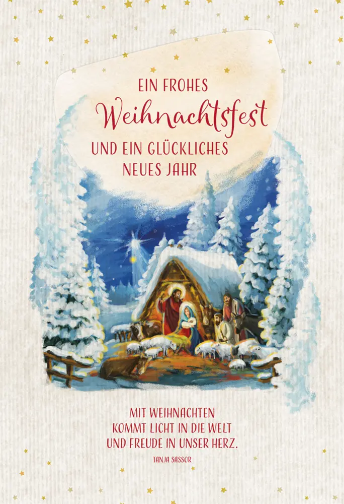 Cover: 4036526773650 | Ein frohes Weihnachtsfest und ein glückliches neues Jahr | Grußkarte