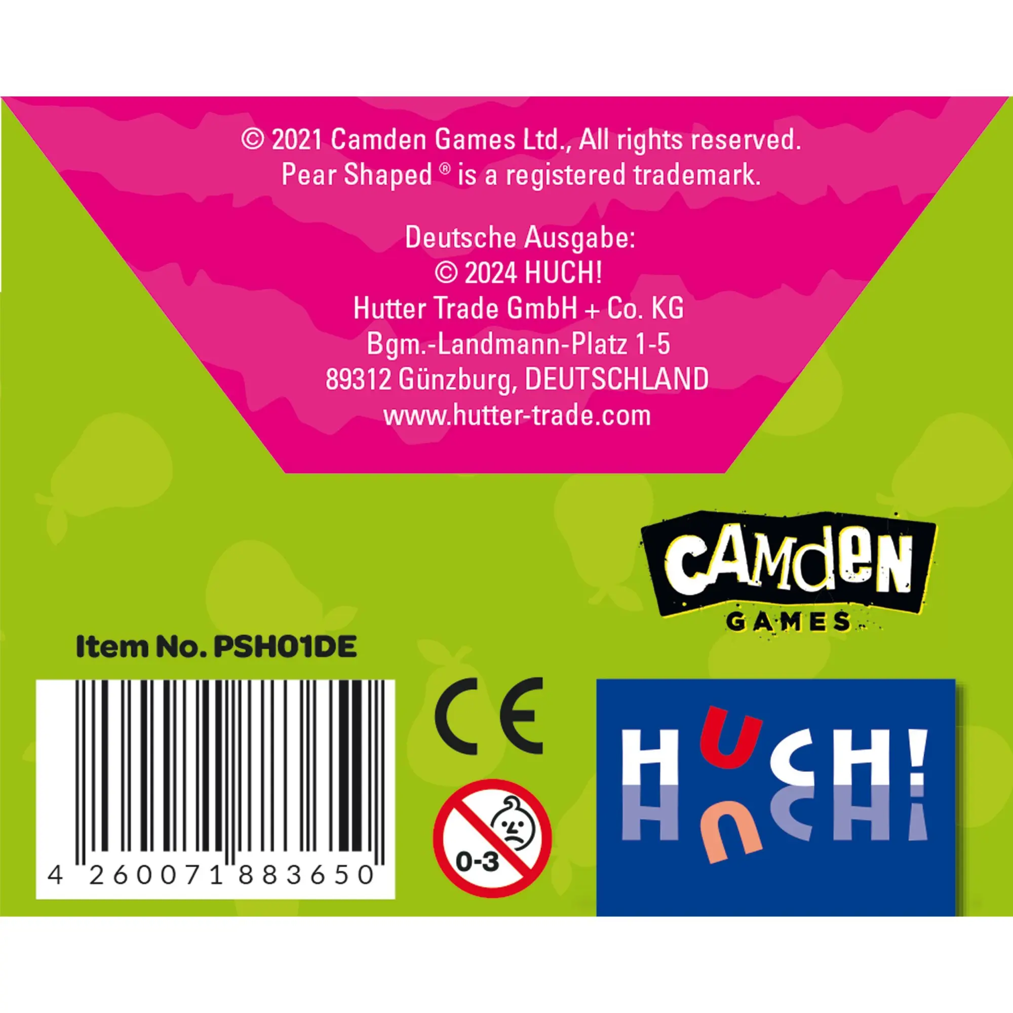Bild: 4260071883650 | Willi Schüttelbirne | Camden Games | Spiel | 883650 | Deutsch | 2024