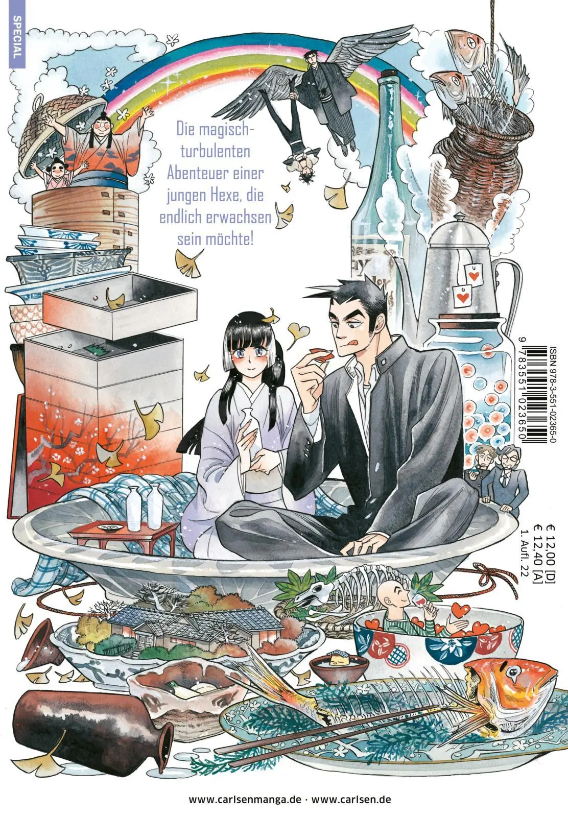 Rückseite: 9783551023650 | Ran und die graue Welt 3 | Aki Irie | Taschenbuch | 208 S. | Deutsch