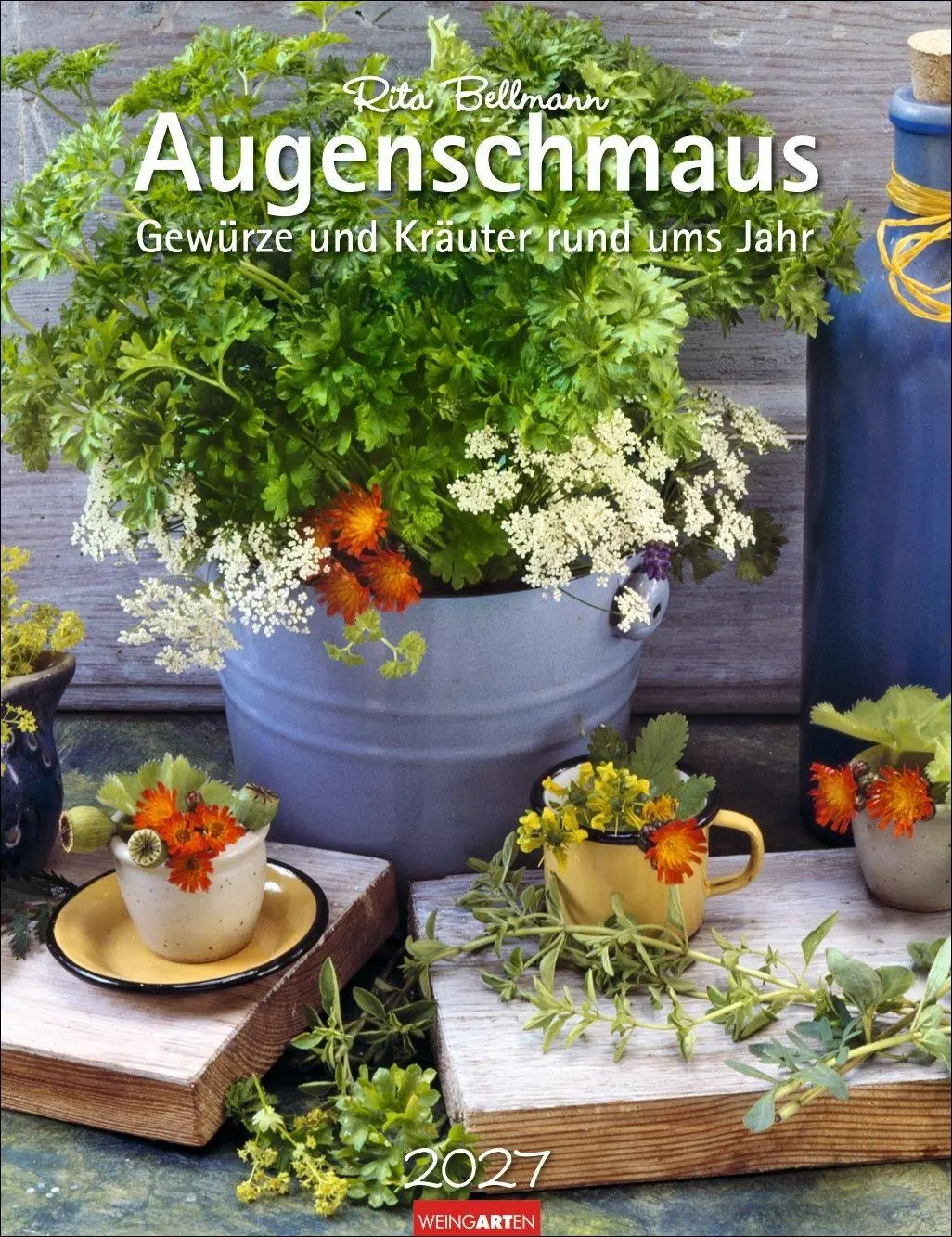 Cover: 9783839903650 | Augenschmaus Kalender 2027 - Gewürze und Kräuter rund ums Jahr | 14 S.