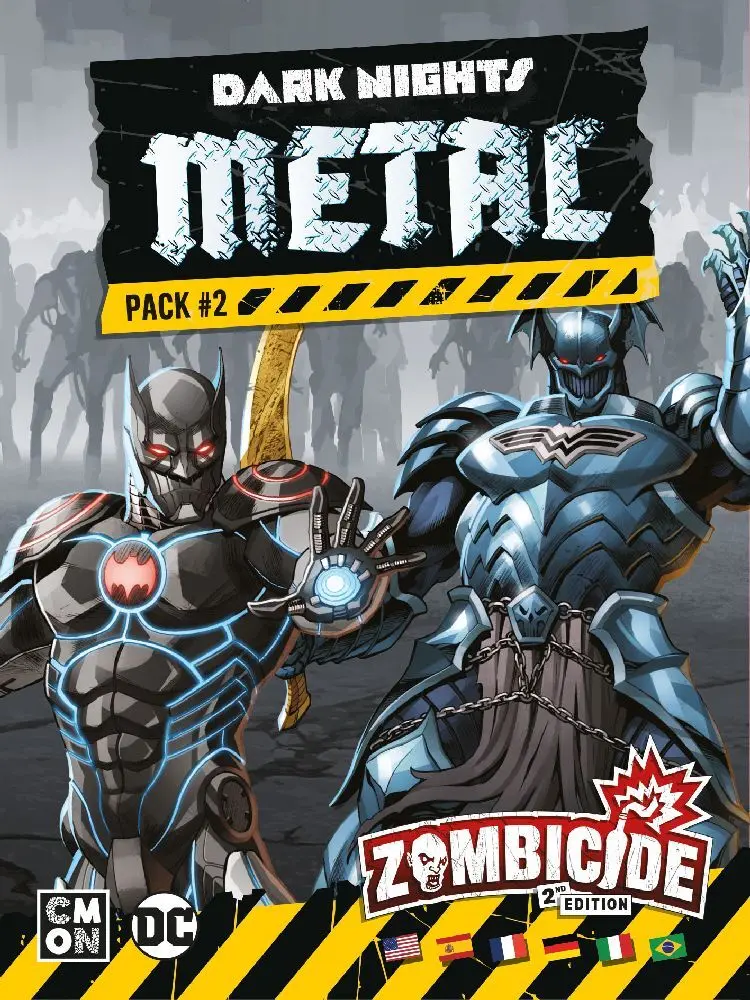 Cover: 889696013750 | Zombicide 2. Edition - Dark Nights Metal Pack #2 | Fel Barros (u. a.)