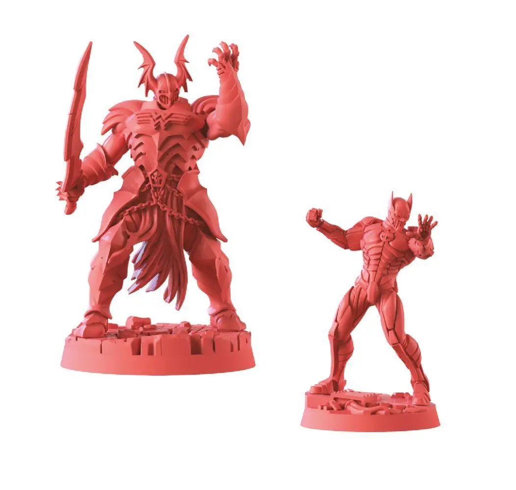 Bild: 889696013750 | Zombicide 2. Edition - Dark Nights Metal Pack #2 | Fel Barros (u. a.)