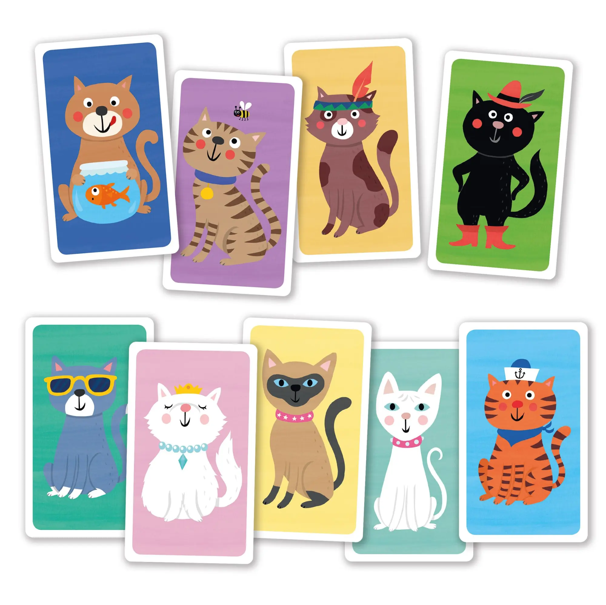 Bild: 4280000943750 | Schwarzer Peter - Katzen | Nastja Holtfreter | Spiel | Brettspiel