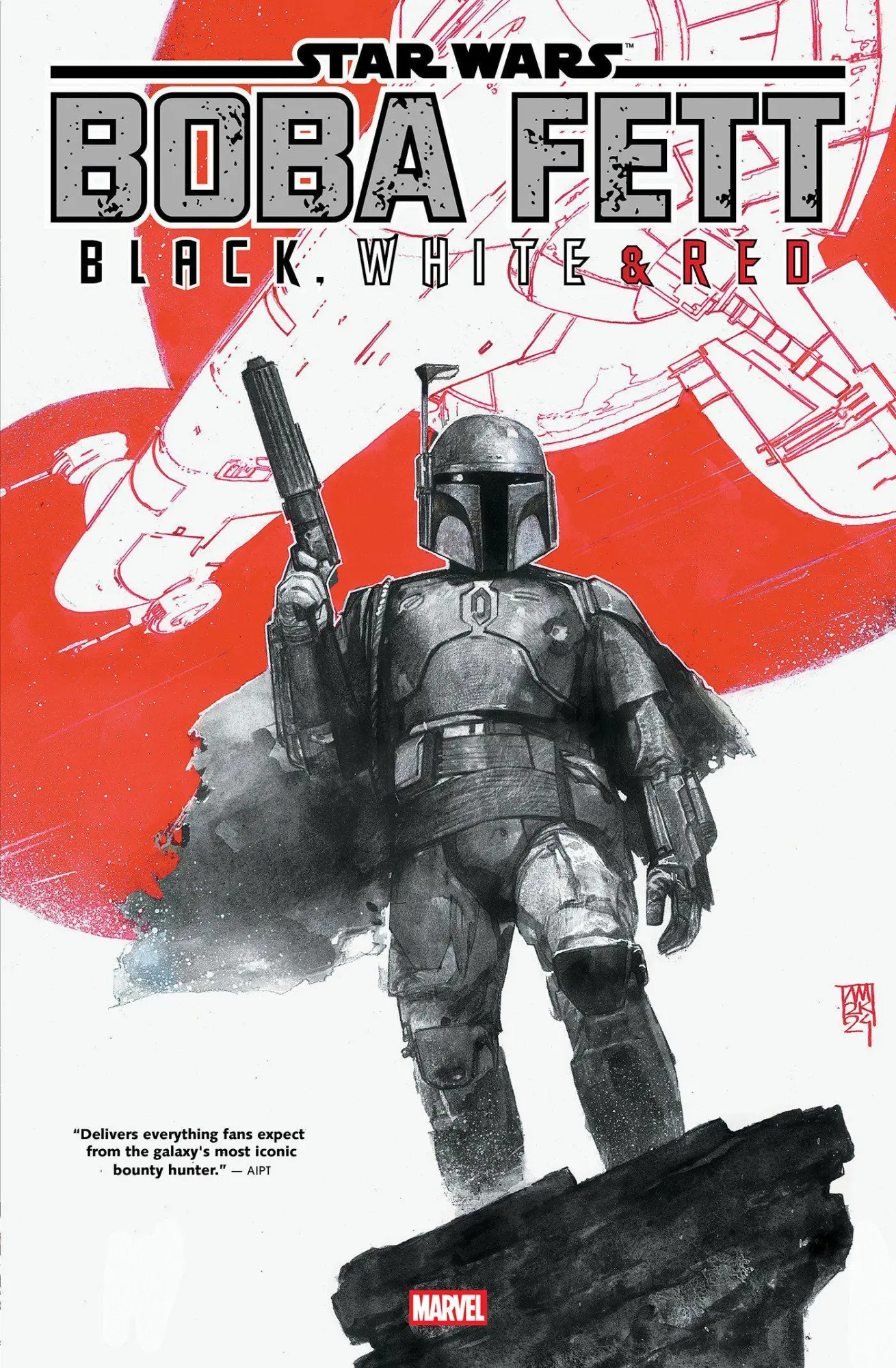 Star Wars: Boba Fett - Black, White &amp, Red Treasury Edition