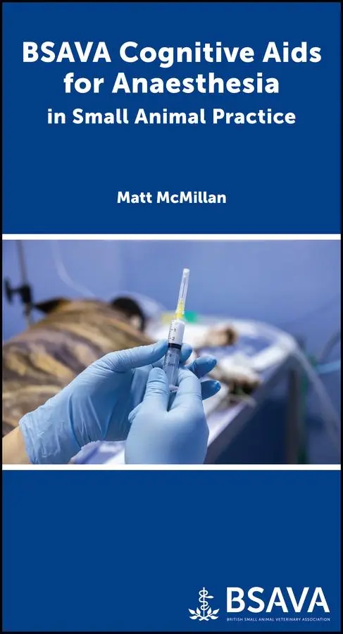 Cover: 9781910443750 | BSAVA Cognitive Aids for Anaesthesia in Small Animal Practice | Buch