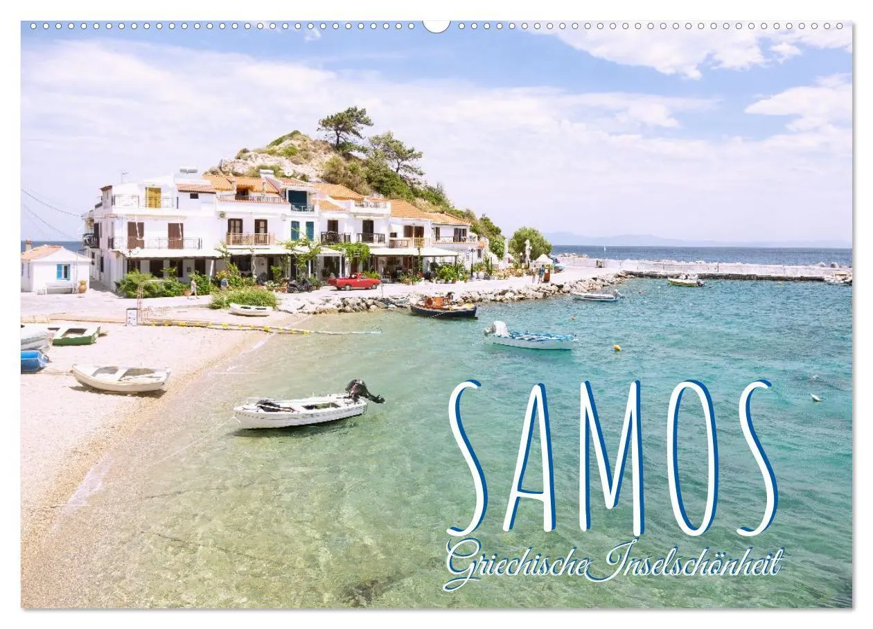 Cover: 9783516603750 | Samos. Griechische Inselschönheit (Wandkalender 2026 DIN A2 quer),...