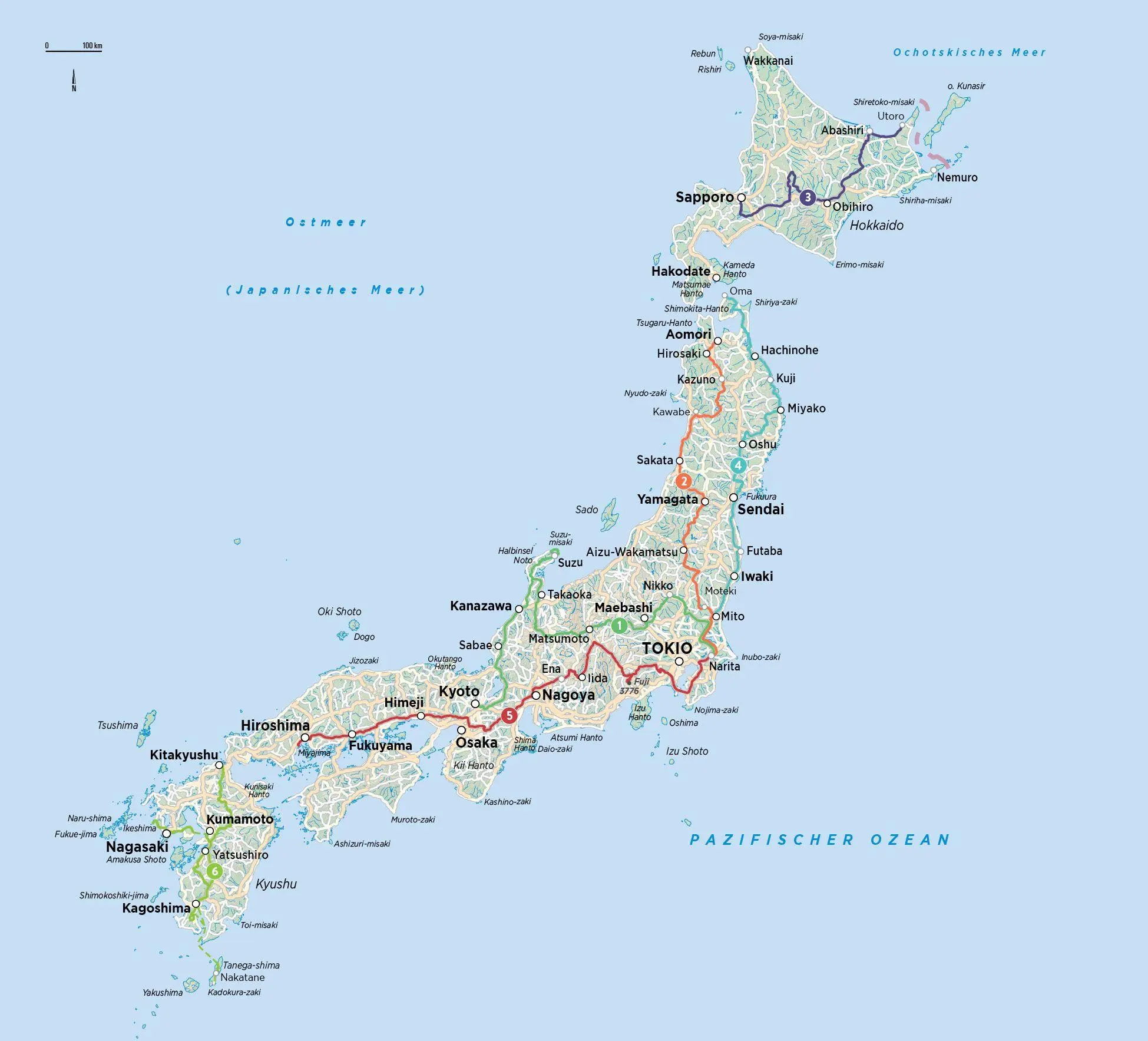 Bild: 9783734333750 | Japan mit dem Wohnmobil | Rudolf Stumberger | Taschenbuch | 192 S.