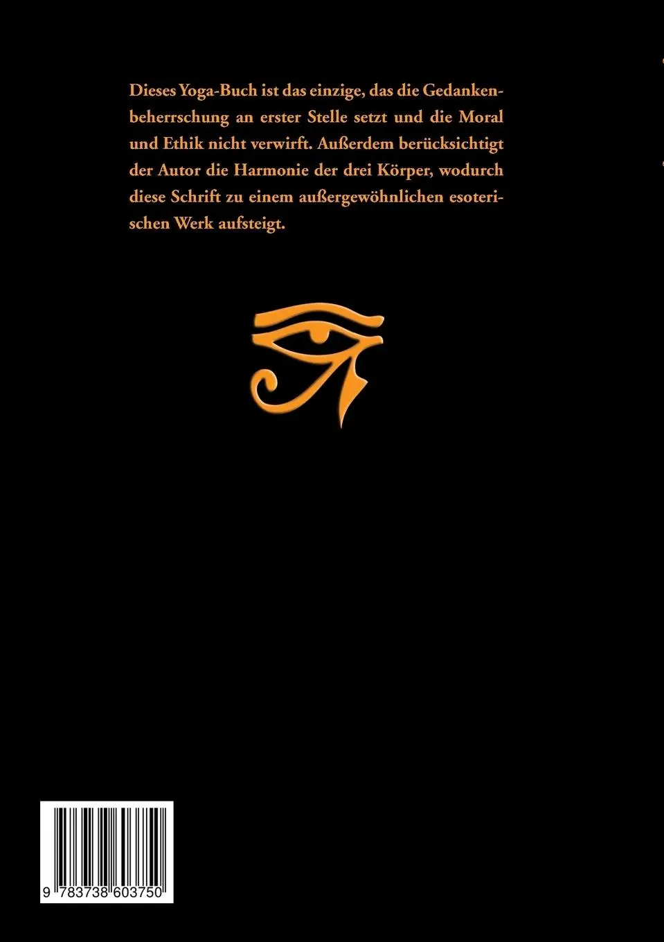Rückseite: 9783738603750 | Deutsche Yoga-Schule | Heinrich Jürgens | Taschenbuch | 56 S. | 2019