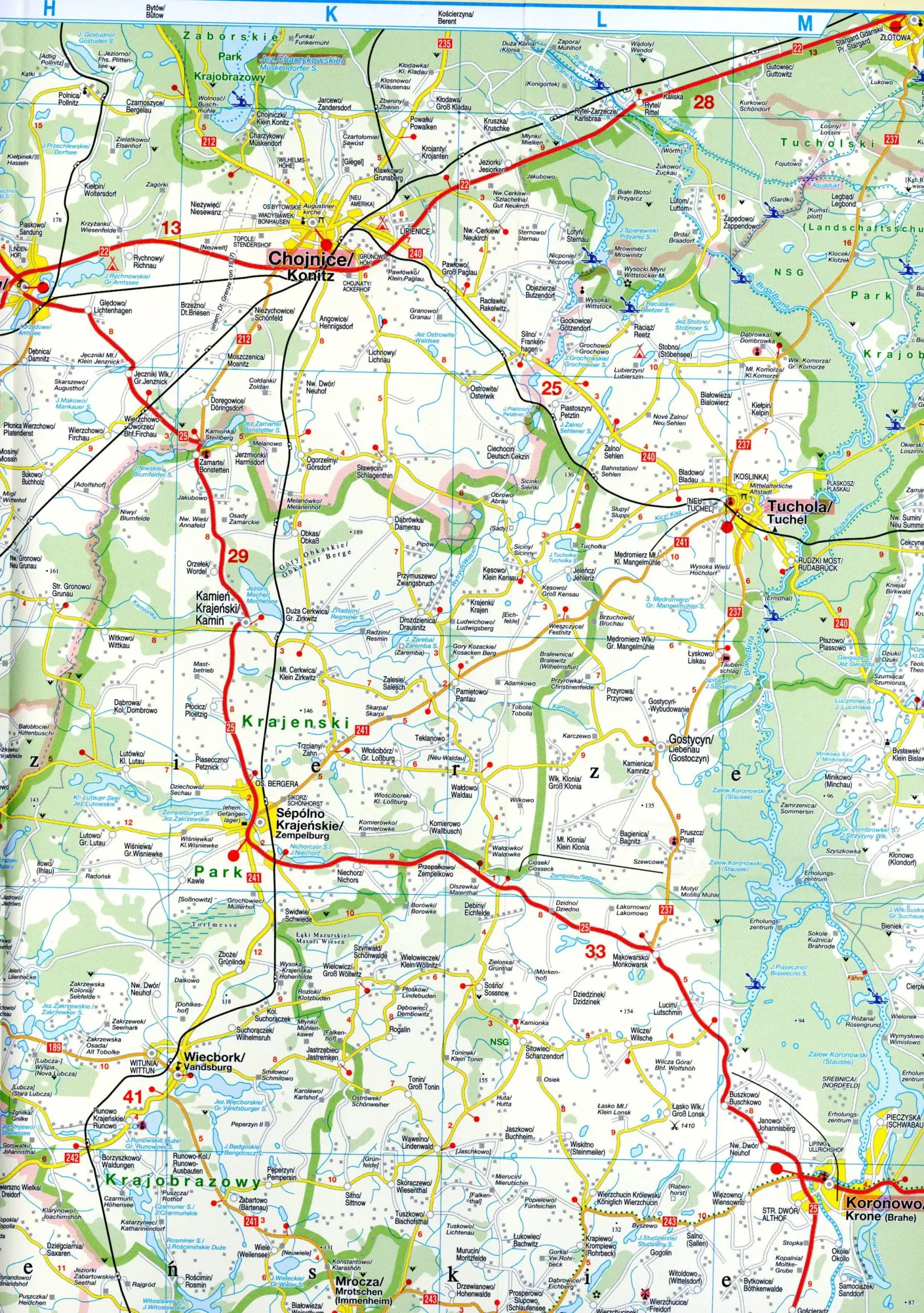 Bild: 9783931103750 | Höfer Straßenkarte PL 004 Polen - Südliches Pommern 1:200.000 | Höfer