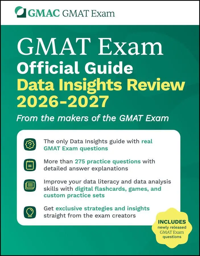 Cover: 9781394413850 | GMAT Official Guide Data Insights Review 2026 - 2027 | Gmac | Buch