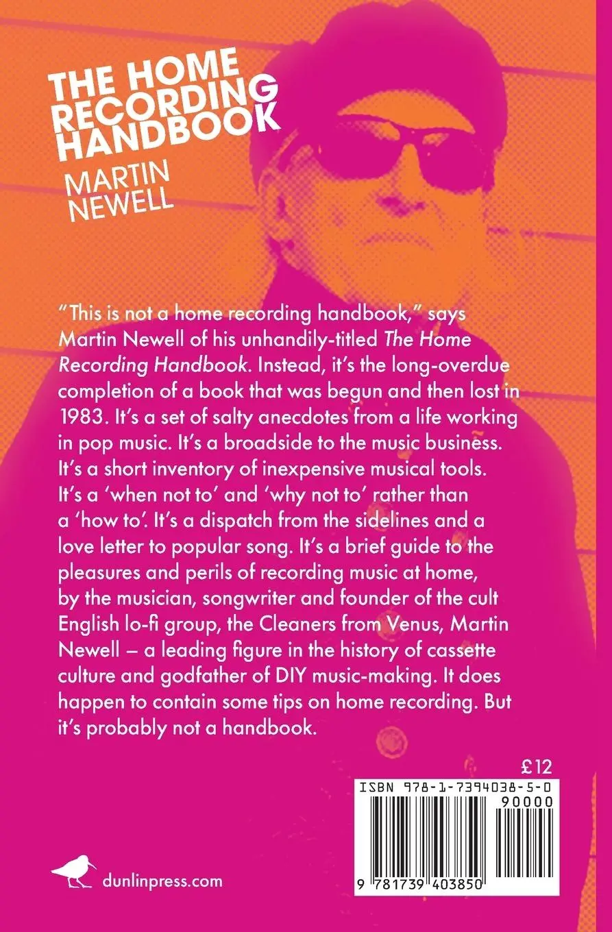 Rückseite: 9781739403850 | The Home Recording Handbook | Martin Newell | Taschenbuch | Englisch