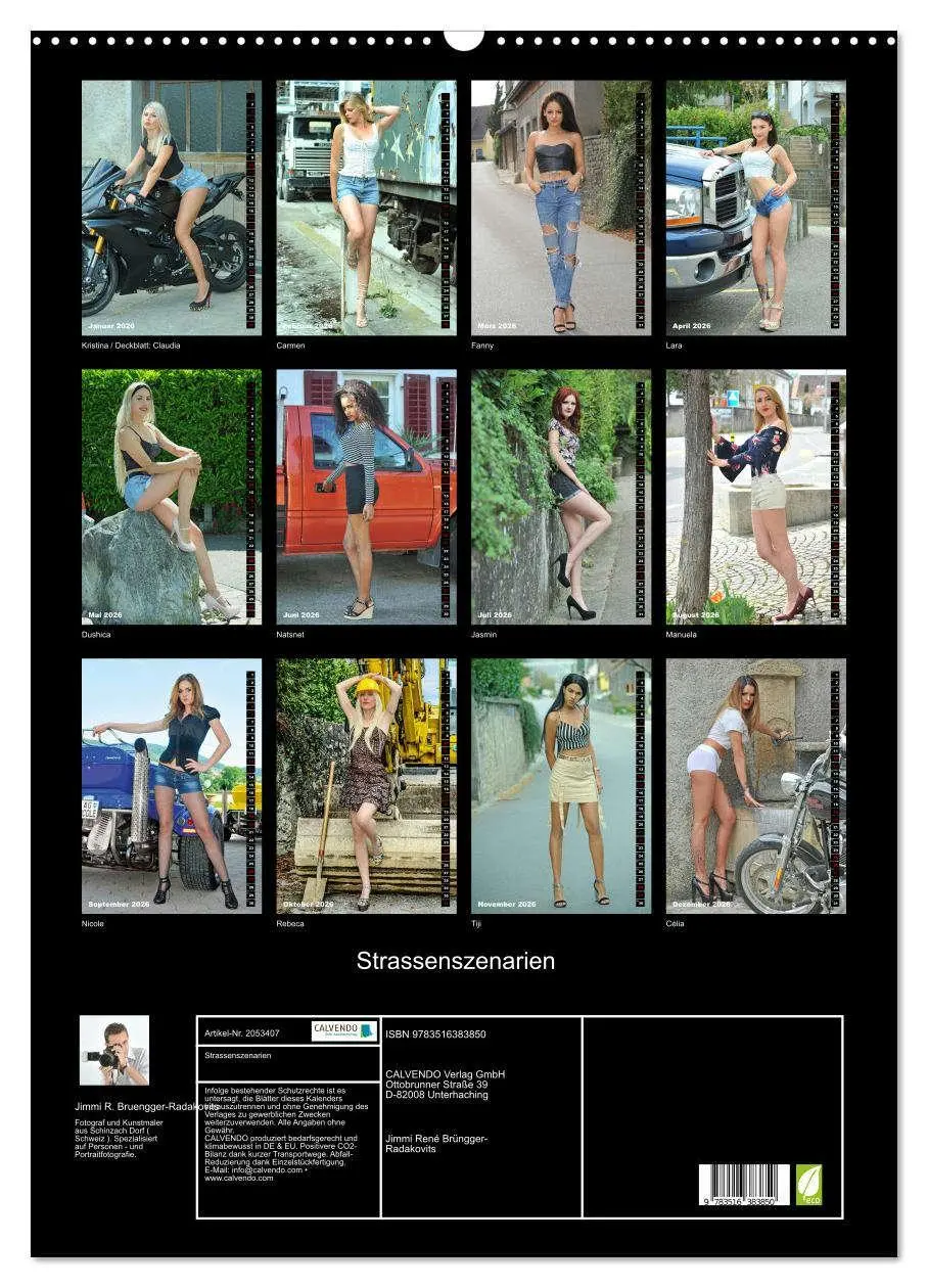 Bild: 9783516383850 | Strassenszenarien (Wandkalender 2026 DIN A2 hoch), CALVENDO...