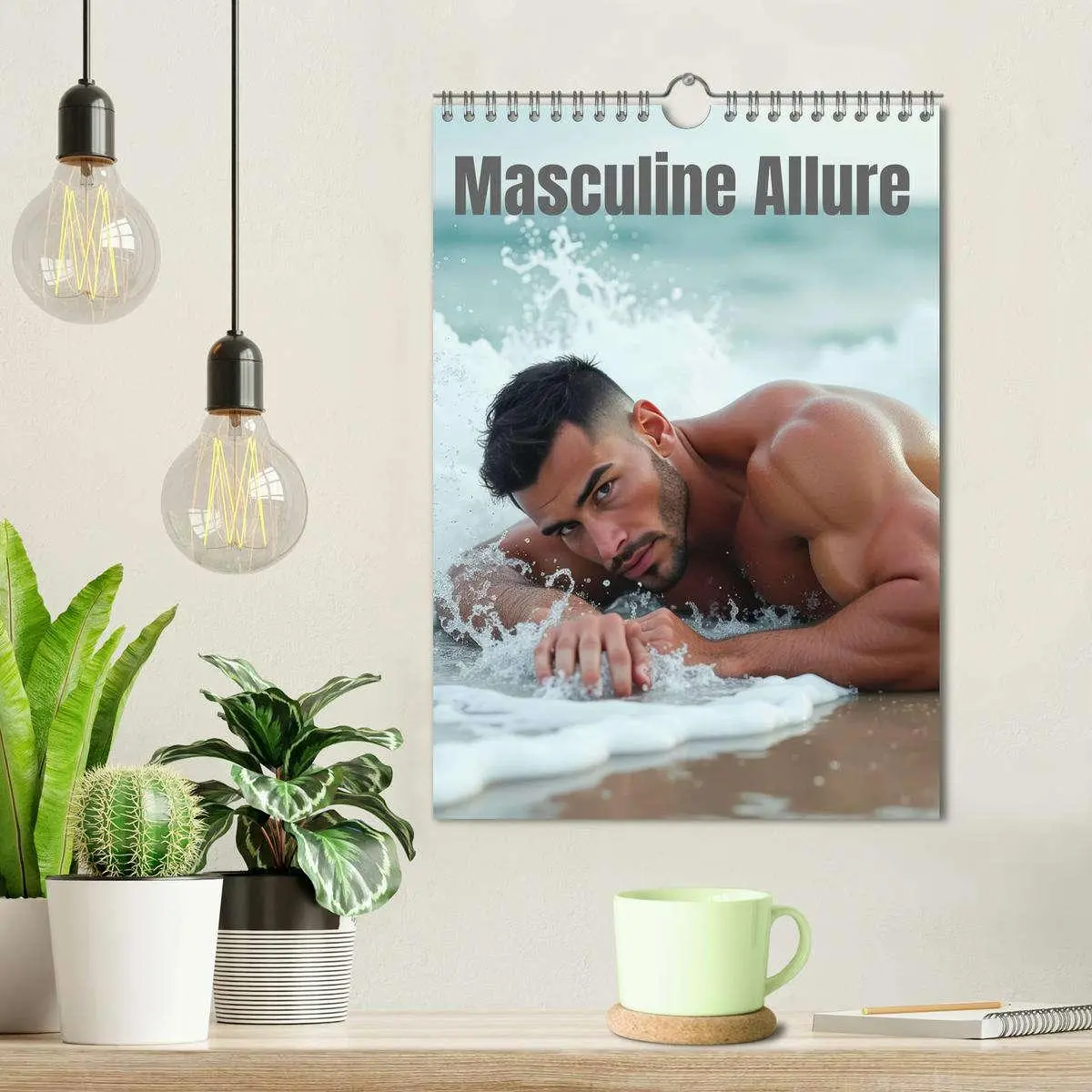 Bild: 9783516523850 | Masculine allure (Wall Calendar 2026 DIN A4 portrait), CALVENDO 12...