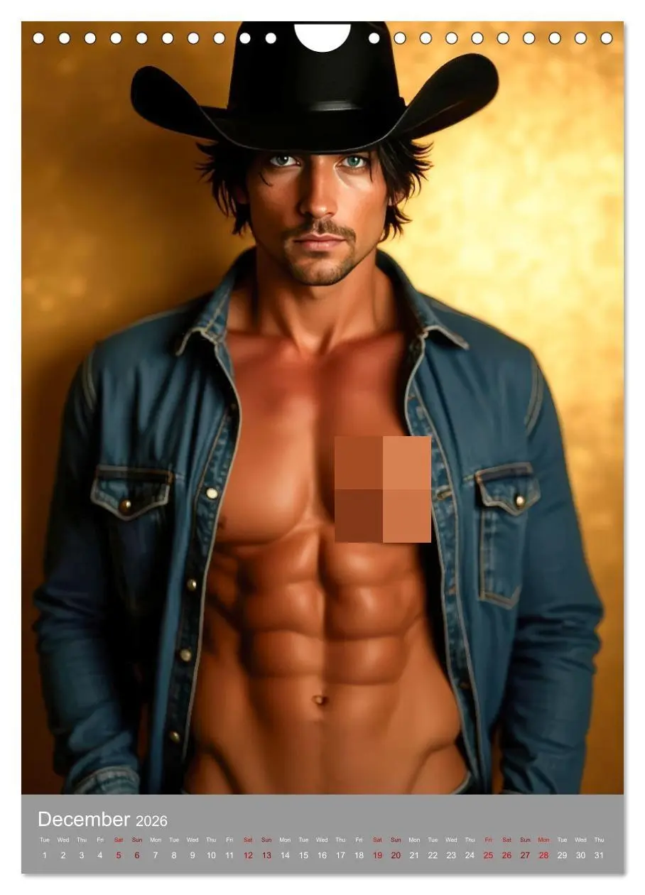 Bild: 9783516523850 | Masculine allure (Wall Calendar 2026 DIN A4 portrait), CALVENDO 12...
