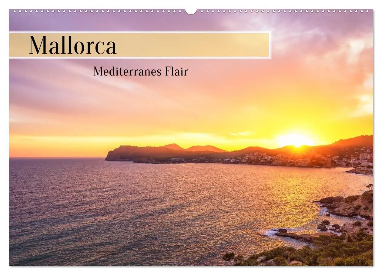 Cover: 9783516693850 | Mallorca - Mediterranes Flair (Wandkalender 2026 DIN A2 quer),...