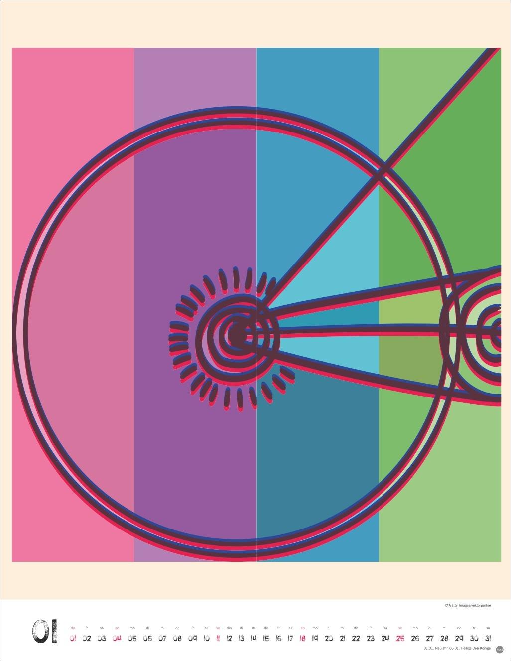 Bild: 9783756413850 | Bike Art Posterkalender 2026 | Kalender | 14 S. | Deutsch | 2026