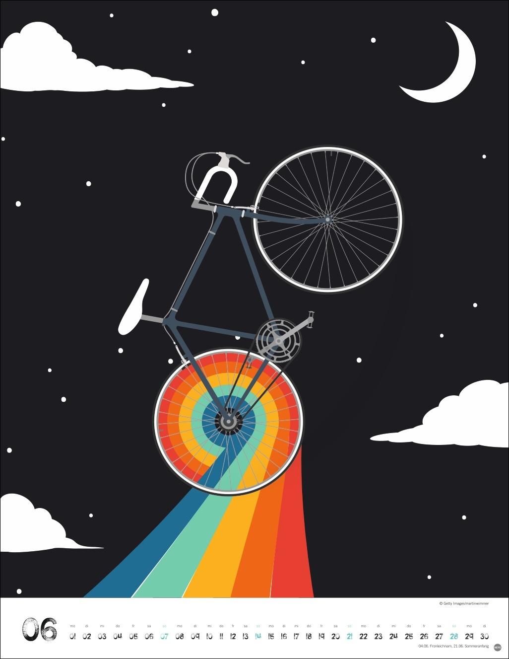 Bild: 9783756413850 | Bike Art Posterkalender 2026 | Kalender | 14 S. | Deutsch | 2026
