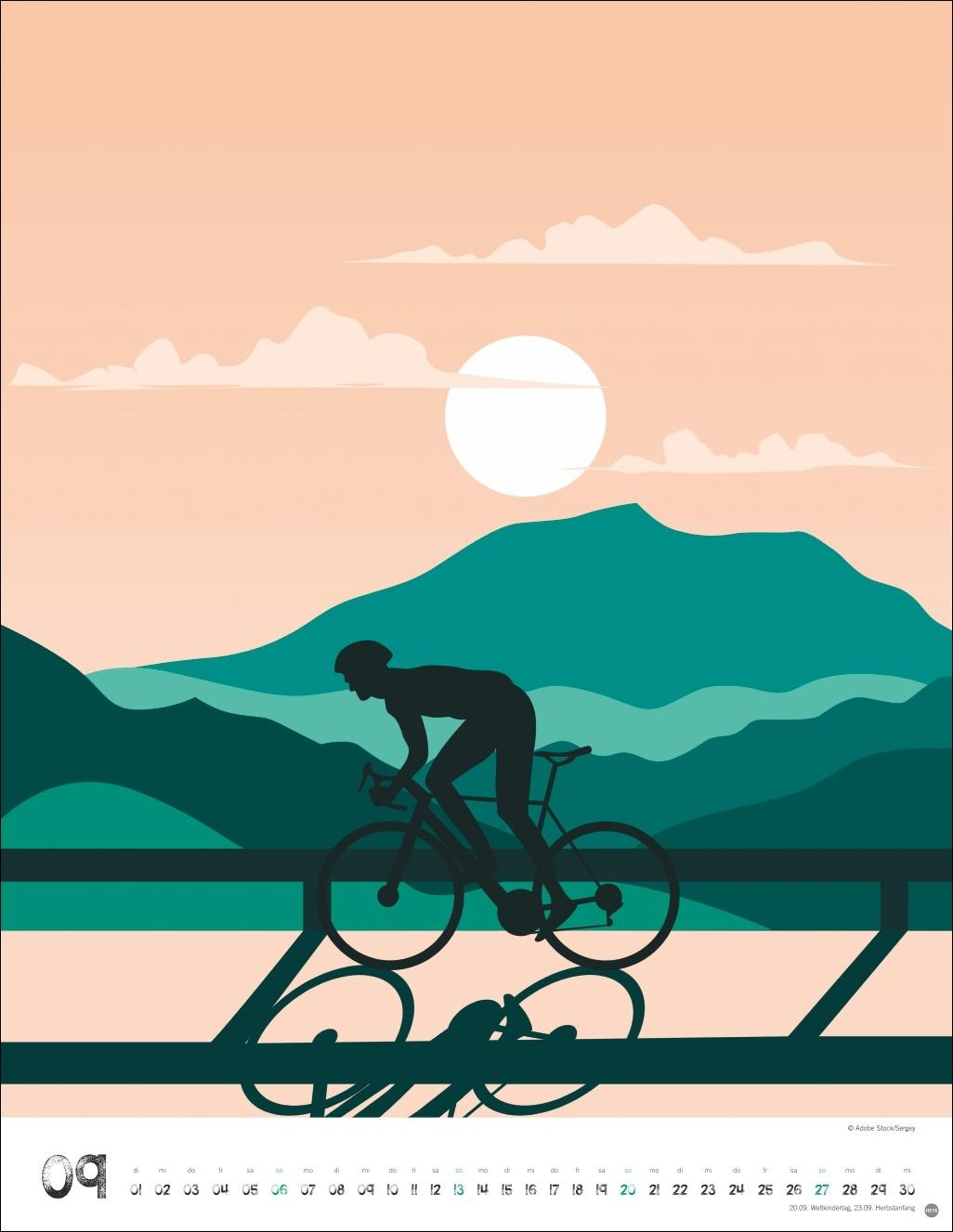 Bild: 9783756413850 | Bike Art Posterkalender 2026 | Kalender | 14 S. | Deutsch | 2026