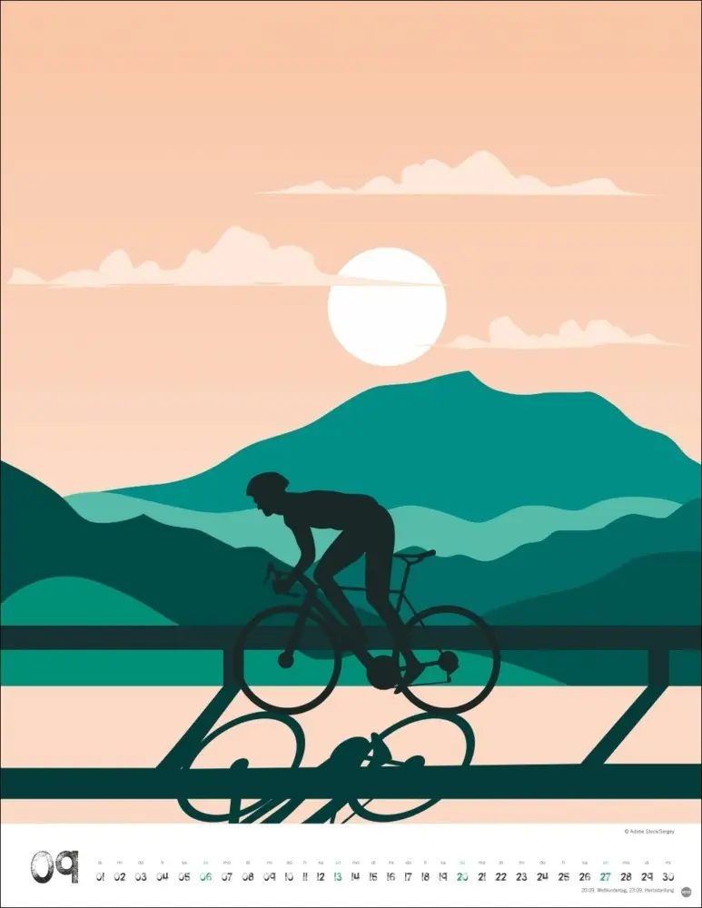 Bild: 9783756413850 | Bike Art Posterkalender 2026 | Kalender | 14 S. | Deutsch | 2026