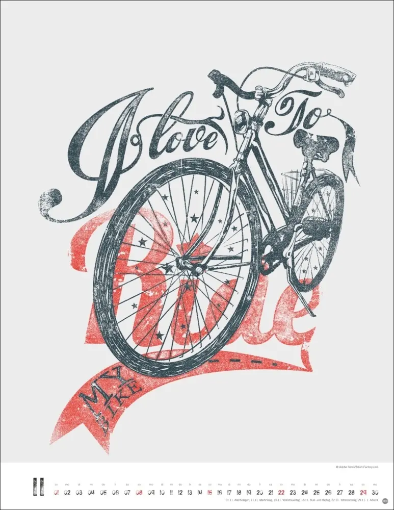 Bild: 9783756413850 | Bike Art Posterkalender 2026 | Kalender | 14 S. | Deutsch | 2026