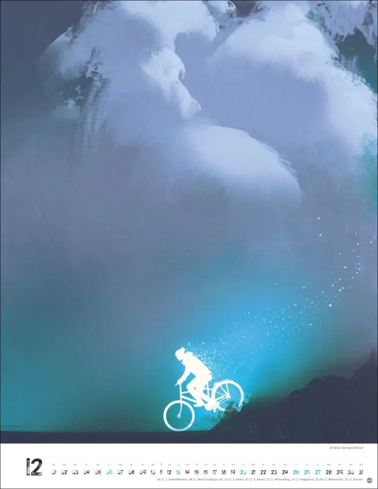 Bild: 9783756413850 | Bike Art Posterkalender 2026 | Kalender | 14 S. | Deutsch | 2026