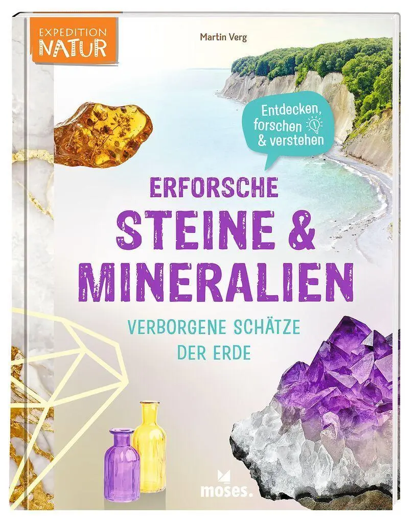 Cover: 9783964553850 | Erforsche Steine &amp; Mineralien - Verborgene Schätze der Erde | Verg