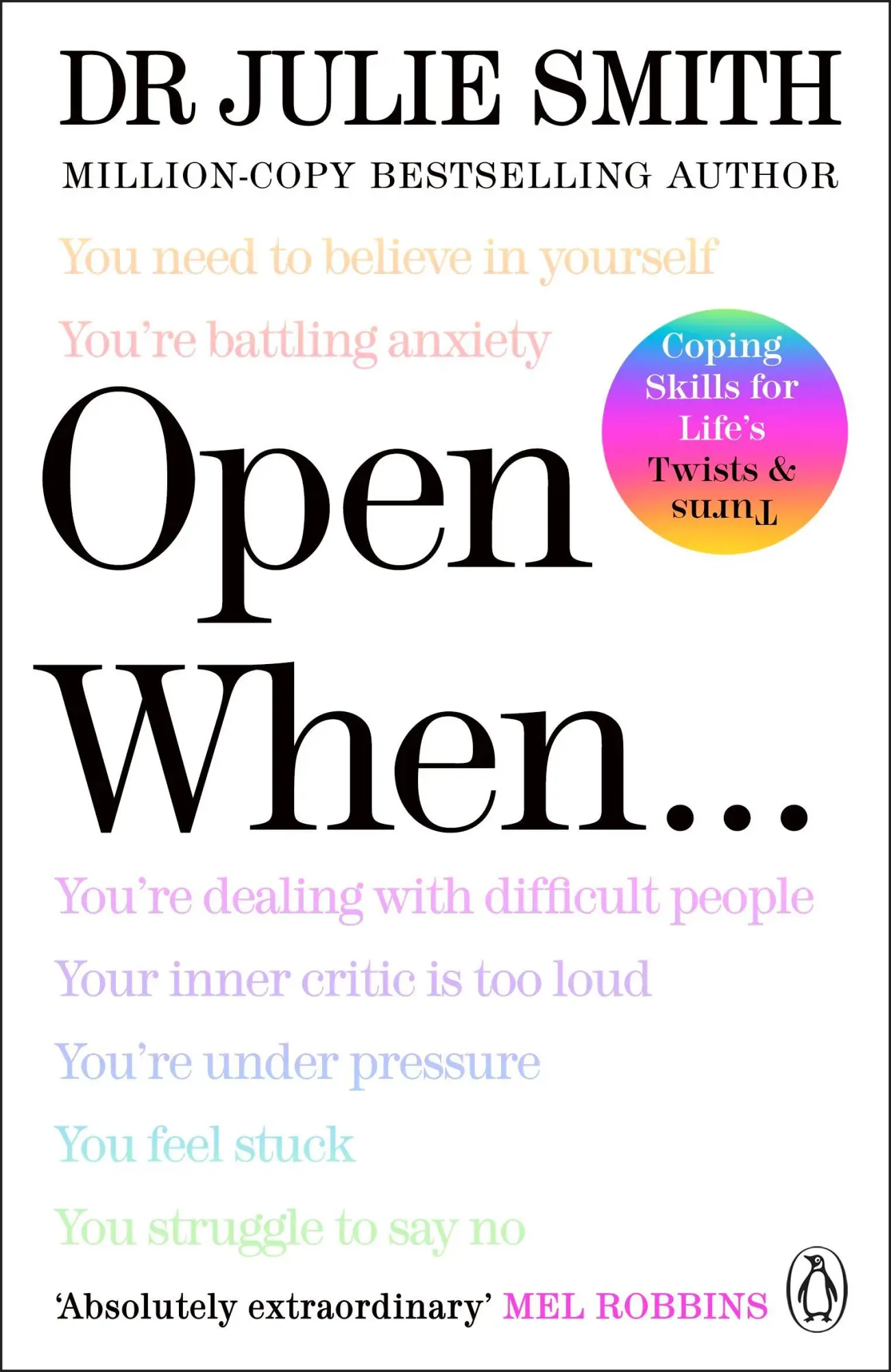 Cover: 9780241663950 | Open When... | A Companion for Life's Twists &amp; Turns | Julie Smith