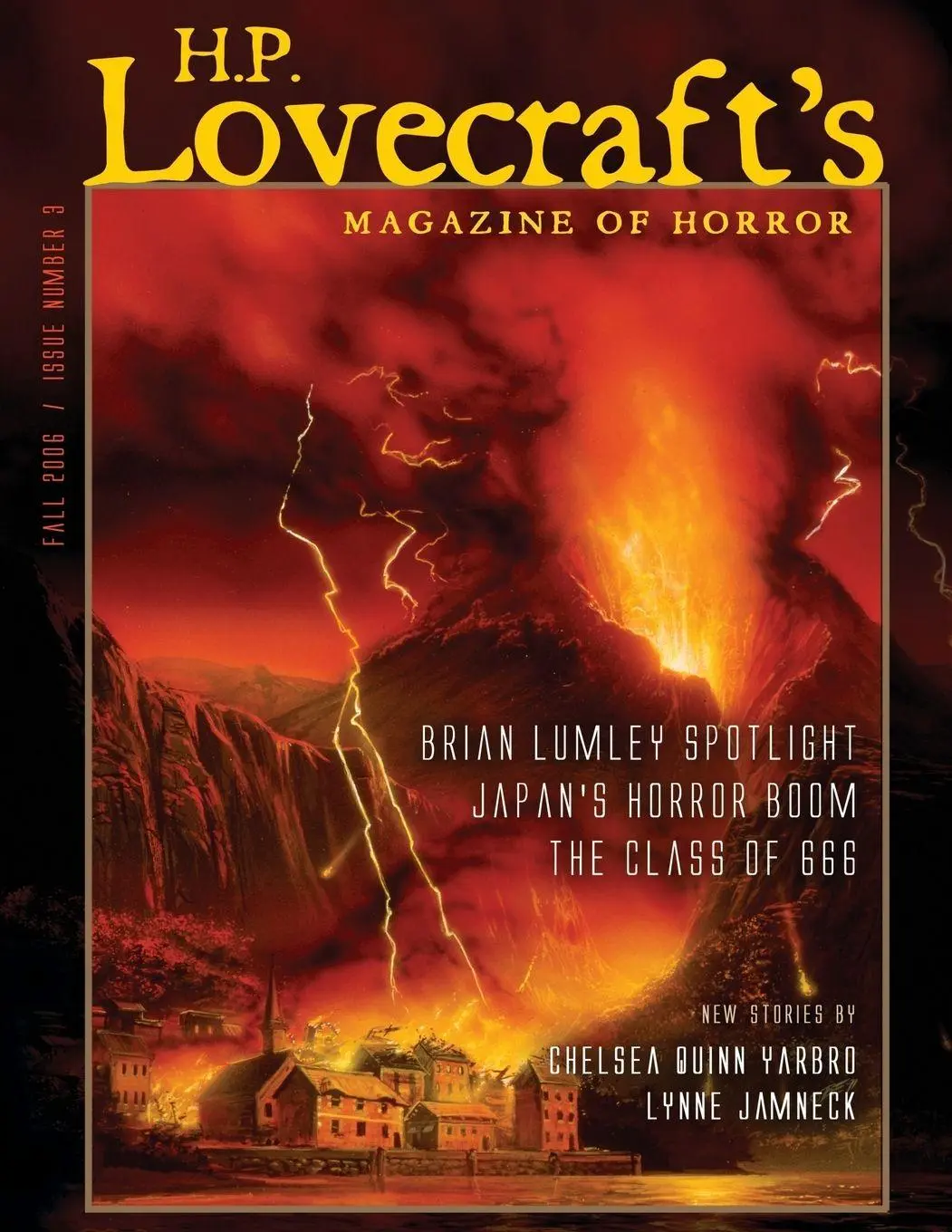Cover: 9781479403950 | H.P. Lovecraft's Magazine of Horror #3 (Fall 2006) | Lumley (u. a.)