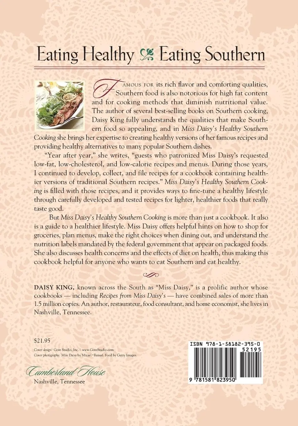 Rückseite: 9781581823950 | Miss Daisy's Healthy Southern Cooking | Daisy King | Taschenbuch