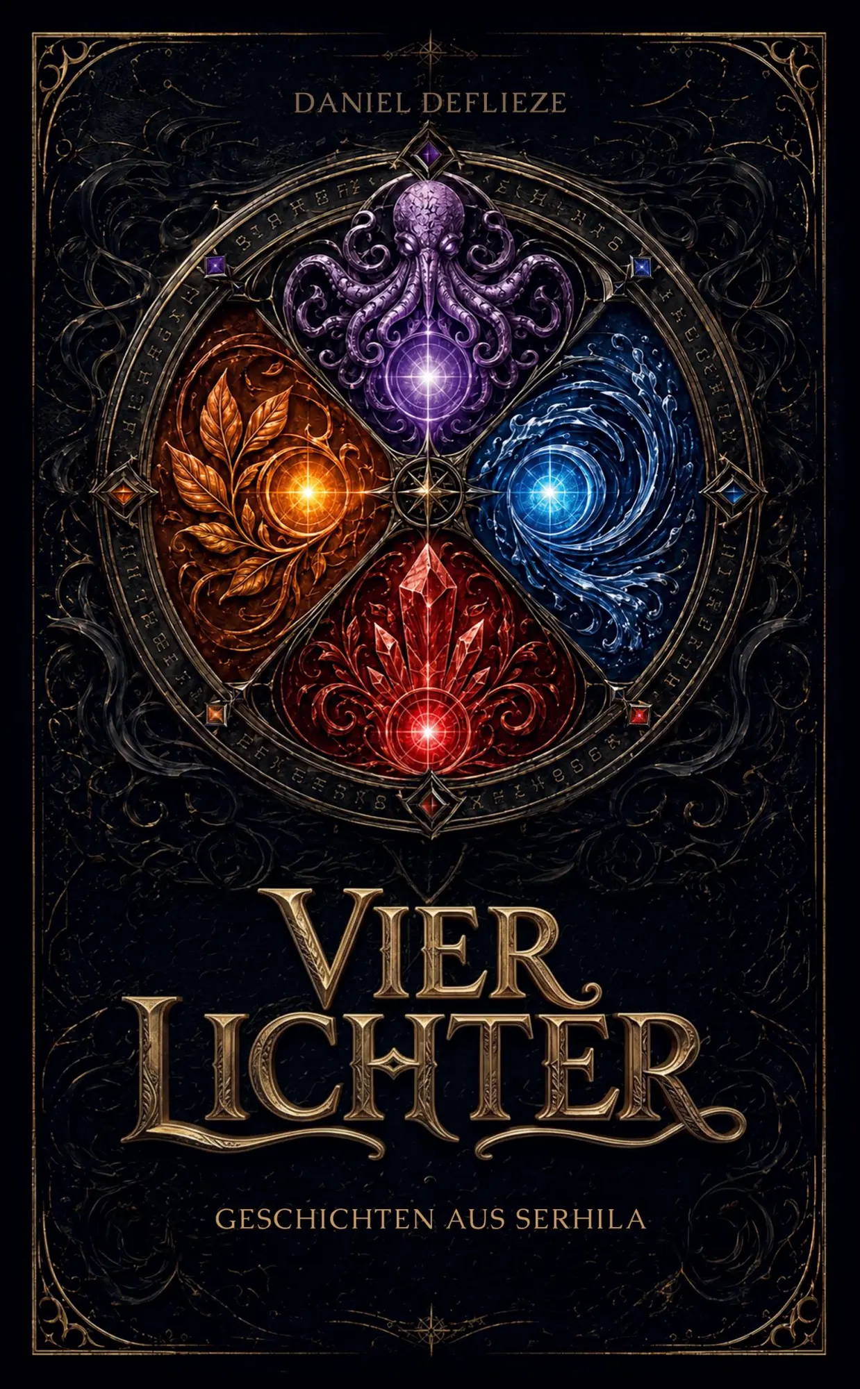 Cover: 9783384923950 | Vier Lichter - Geschichten aus Serhila | Daniel Deflieze | Taschenbuch