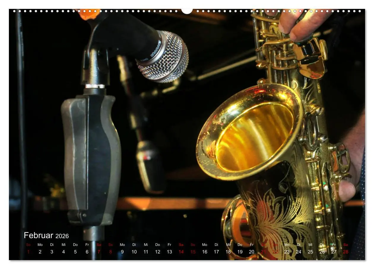 Bild: 9783457733950 | Blasinstrumente im Rampenlicht (hochwertiger Premium Wandkalender...